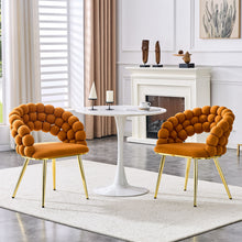Load image into Gallery viewer, Puffy Bubble, Ball Chain Chairs For Dining Room (Set of 2)
