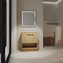 Load image into Gallery viewer, Modern Freestanding Bathroom Vanity With 2 Doors

