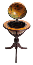 Load image into Gallery viewer, 26" X 26" X 45" Globe Bar 3 Legs - Mahogany
