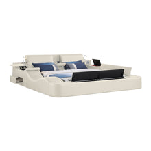 Load image into Gallery viewer, Zoya - Smart Multifunctional Bed, Built In Bluetooth Speakers, USB Charging
