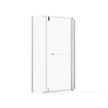 Load image into Gallery viewer, Durable Hardware Neo Angle Frameless Shower Door With Acrylic Base Combo
