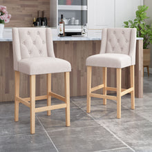 Load image into Gallery viewer, Ethereon - Tufted Counter Stool (Set of 2)

