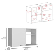 Load image into Gallery viewer, Burwood - Kitchen Wall Cabinet With 2 Doors And Shelves - White

