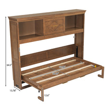 Load image into Gallery viewer, Murphy Bed With Charging Station And Drawer
