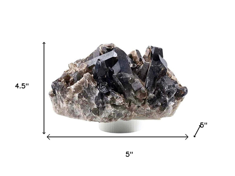5'' Glass Crystal - Black
