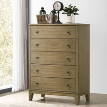 Load image into Gallery viewer, Menlo - 5 Drawer Bedroom Chest Of Drawers - Natural
