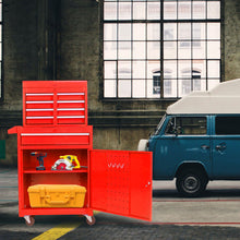 Load image into Gallery viewer, High Capacity Rolling Tool Chest With Wheels And Drawers, Storage Cabinet
