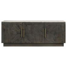 Load image into Gallery viewer, Metzger - 3 Door Sideboard Buffet - Gray
