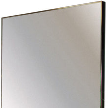 Load image into Gallery viewer, 32" Square Metal Framed Accent Mirror - Gray
