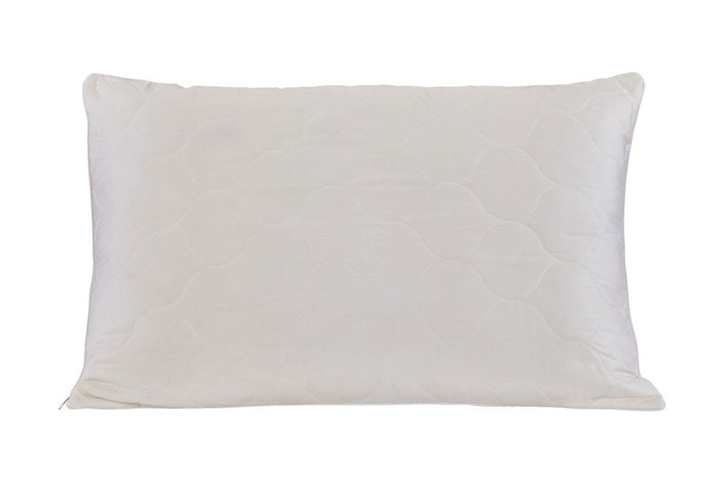 Cotton Latex Foam And Wool Hypoallergenic Bed Pillow - Queen