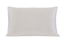 Load image into Gallery viewer, Cotton Latex Foam And Wool Hypoallergenic Bed Pillow - Queen
