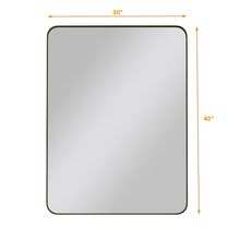 Load image into Gallery viewer, Wall Mirror Rectangular Mirror Metal Framed Mirror Vanity Mirror Dressing Mirror, For Bathroom, Living Room, Bedroom
