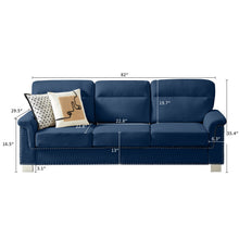 Load image into Gallery viewer, 3 Seater Elegant Stationary Sofa
