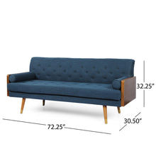 Load image into Gallery viewer, Aidan - Mid Century Modern Tufted Fabric Sofa
