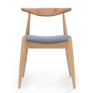 Candescent - Dining Chair With Curved Back And Wood Frame (Set of 2)