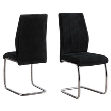 Load image into Gallery viewer, Velvet Dining Side Chairs (Set of 2) - Black
