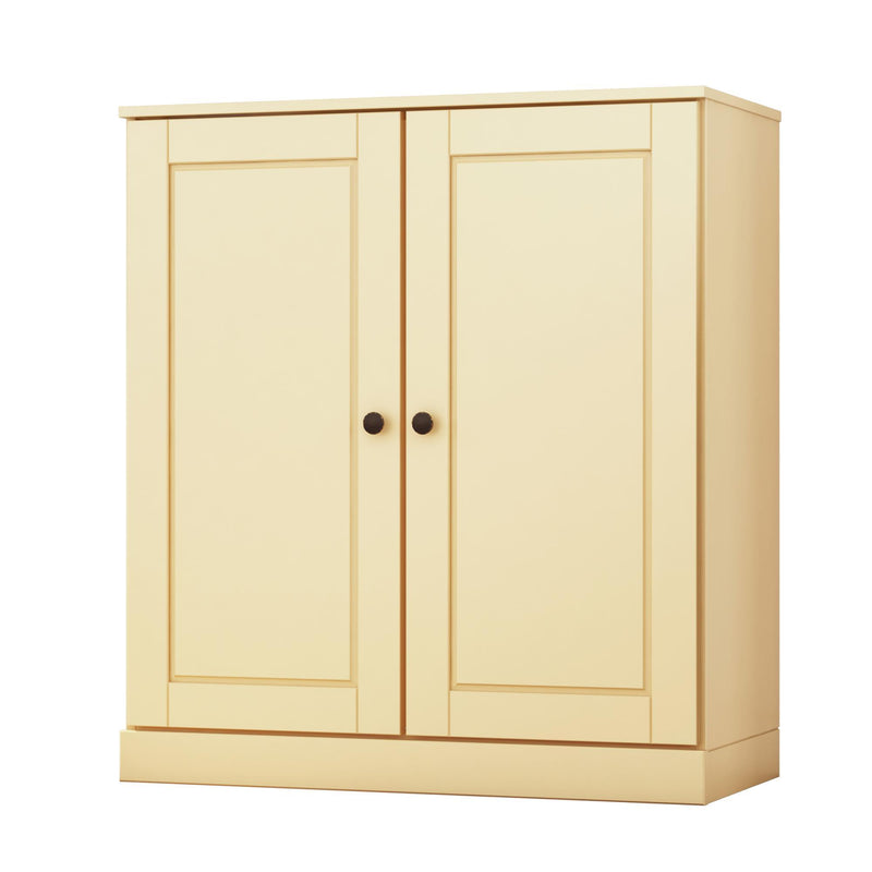 Accent Cabinet With Two Doors - Yellow