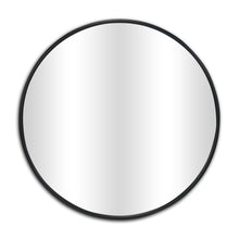 Load image into Gallery viewer, 32" Metal Round Accent Mirror - Black
