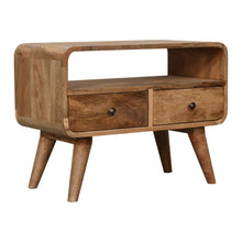 Load image into Gallery viewer, Enclosed Open Storage TV Stand (738418) - Brown
