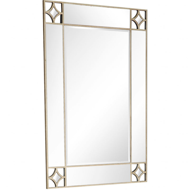 46" Framed Accent Mirror - Champagne