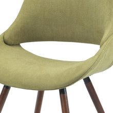 Load image into Gallery viewer, Neon Solid Wood Dining Parsons Chair - Green / Natural
