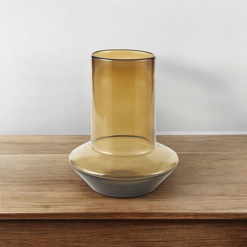 Abstract Cylinder Table Vase (397582) - Gold