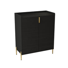 Load image into Gallery viewer, Wine Bar Cabinet With Adjustable Shelf, 2 Door Sideboard With Soft-Closing Hinges And Feet
