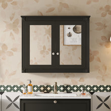 Load image into Gallery viewer, Wall-Mounted Medicine Cabinet With 2 Mirrors, Adjustable Shelves
