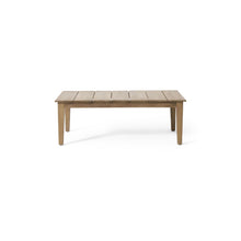 Load image into Gallery viewer, Outdoor Coffee Table With Slat Panel Top - Light Brown
