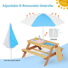 Load image into Gallery viewer, Kids Picnic Table With Sand And Water Table Conversion
