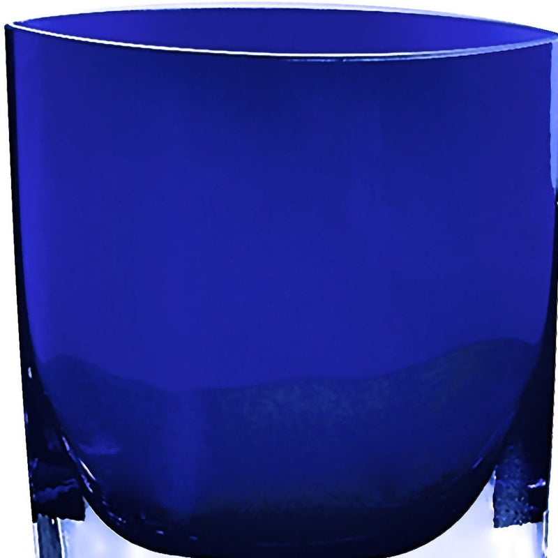 Oval Free Table Vase (375811) - Cobalt / Cobalt