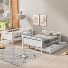 Load image into Gallery viewer, Bunk Bed With Ladder And Safety Guardrail
