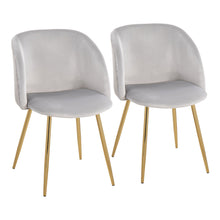 Load image into Gallery viewer, Fran - Pleated Waves Contemporary Chair (Set of 2)
