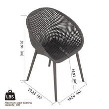 Load image into Gallery viewer, Modern Lounge Chair Set With Round Table

