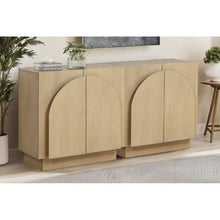 Load image into Gallery viewer, Modern Sideboard Buffet With Arched Cabinet Doors
