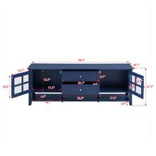 Load image into Gallery viewer, TV Stand, Entertainment Center With Dual Drawers And Hidden Storage, Cabinet With Soft Closing Doors And Sleek Panel Design
