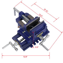 Load image into Gallery viewer, Industrial Quality Cross Slide Vise, Drill Press Metal Milling 2 Way X - Y
