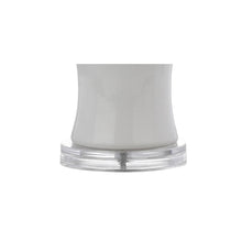 Load image into Gallery viewer, 27" Table Lamp With Drum Shade - White
