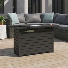 Load image into Gallery viewer, Outdoor Fire Pit Table With Lid Fuel Versatility

