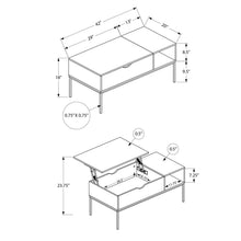 Load image into Gallery viewer, Table, Rectangular, Cocktail, Functional Lift-Top, Contemporary &amp; Modern
