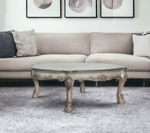 Load image into Gallery viewer, Solid And Manufactured Wood Coffee Table - Bone
