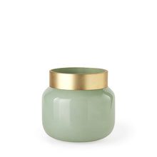 Load image into Gallery viewer, Abstract Cylinder Table Vase (397588) - Green
