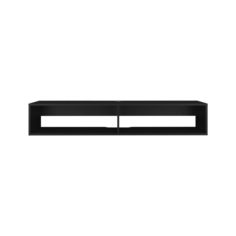 59" Floating Mount TV Stand - Black