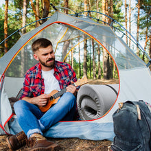 Load image into Gallery viewer, Memory Foam Camping Mattress With Water Resistant Zipper Cover - Gray
