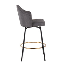 Load image into Gallery viewer, Ahoy - Contemporary Fixed Height Counter Stool Round Footrest (Set of 2)
