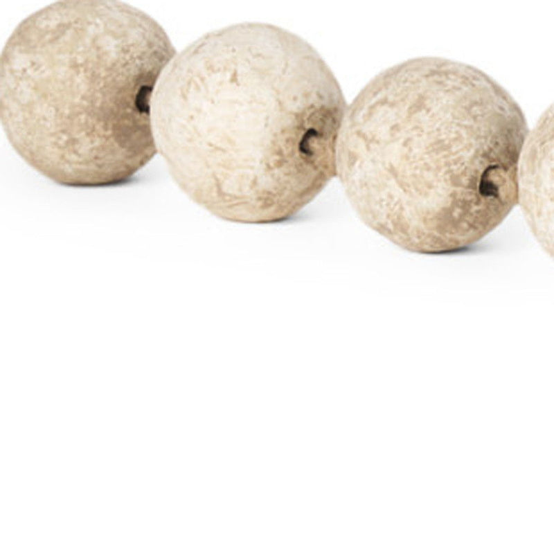 Sphere Tabletop Sculpture (608705) - Beige