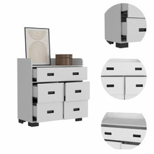 Load image into Gallery viewer, Five Drawer Dresser - White
