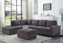 Load image into Gallery viewer, Cassia - 7 Seat Reversible Modular Sectional Sofa With Ottoman
