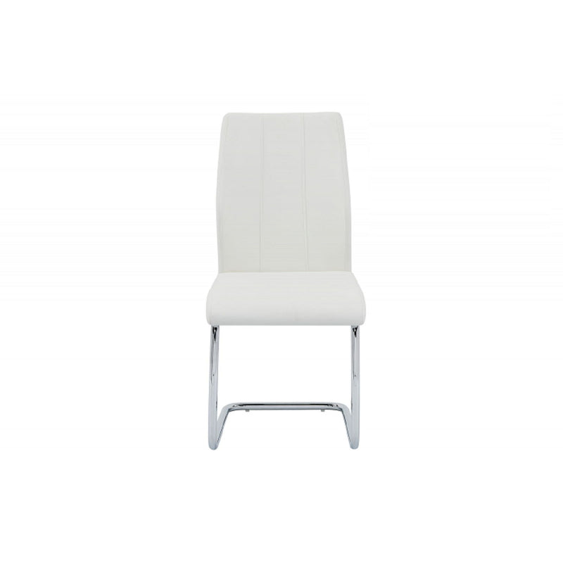 Dining Chair, Soft Upholstered (Set of 2) - White