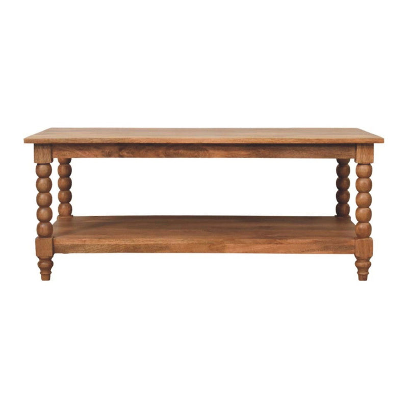 Solid Wood Solid Coffee Table (725185) - Brown
